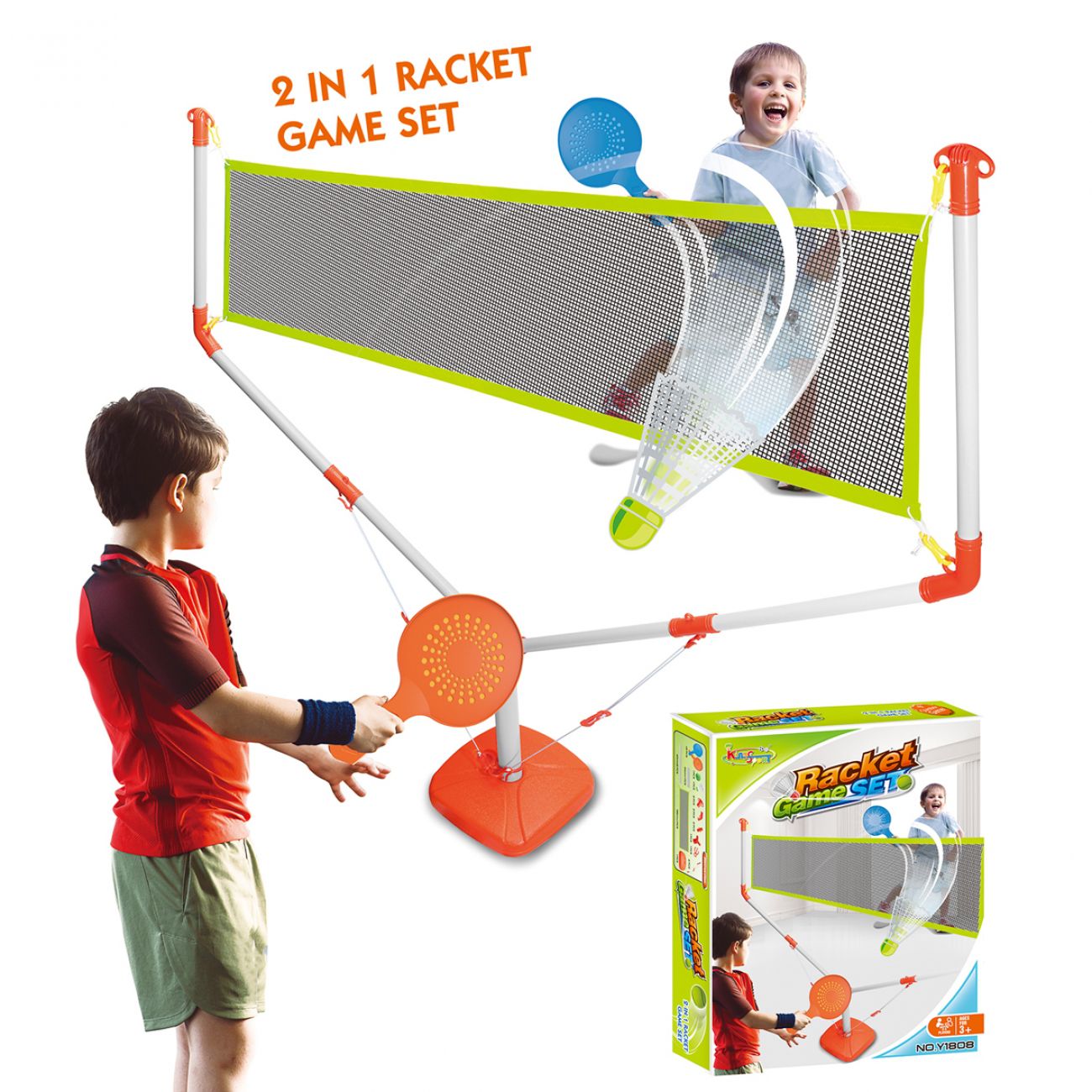 Tenis i Badminton Set 2u1 - cover