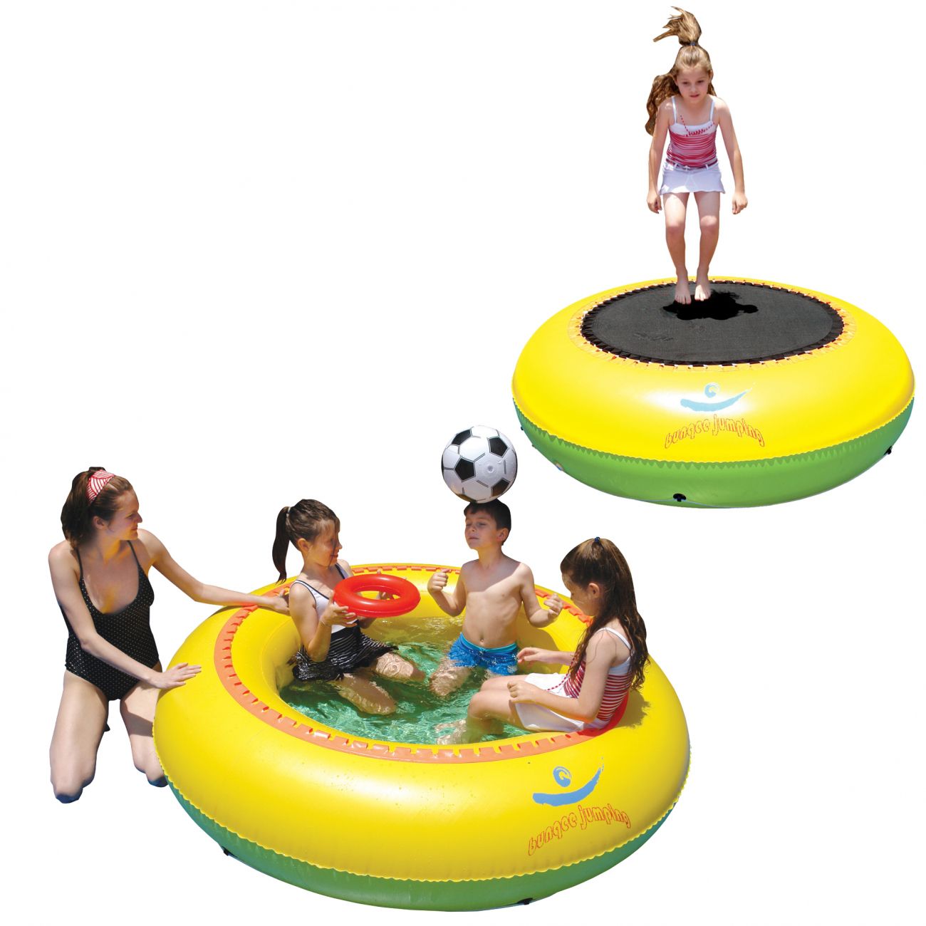 Trampolin, Bazen, 2u1, 40x200 cm - cover