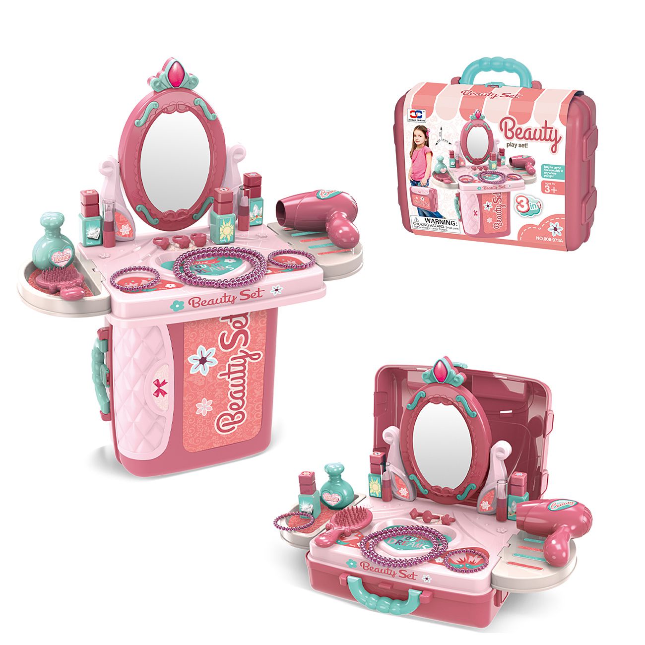3u1 kozmetički set u koferu Beauty set - cover