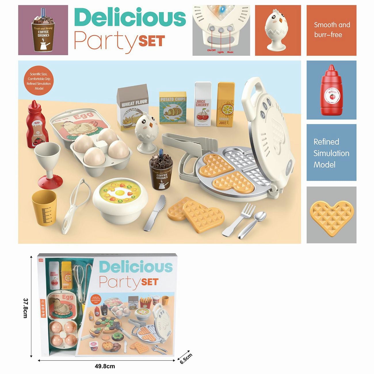 Set za doručak, vafl i pizza set - cover