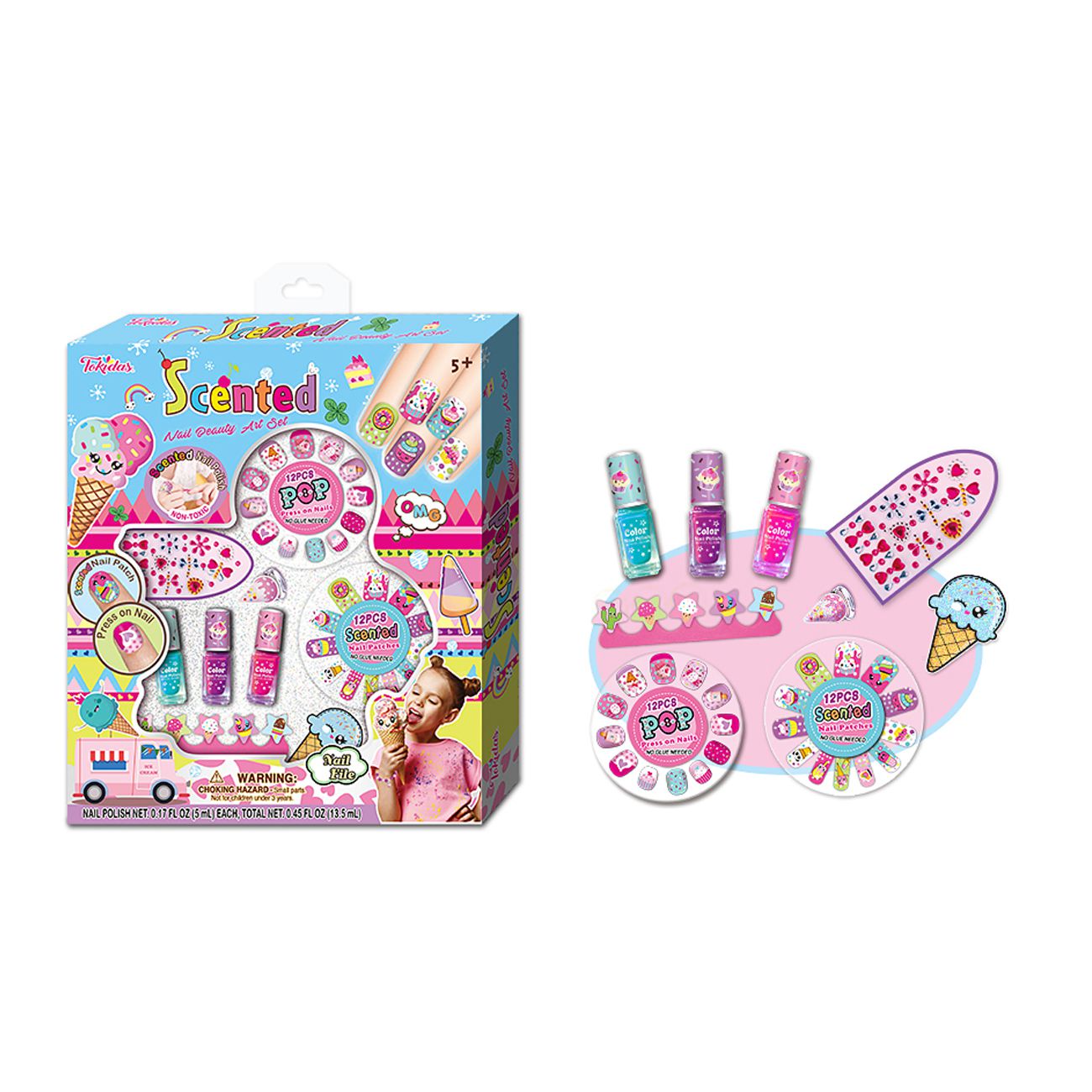 Kozmetički set za nokte Scented 31/1 pak - cover