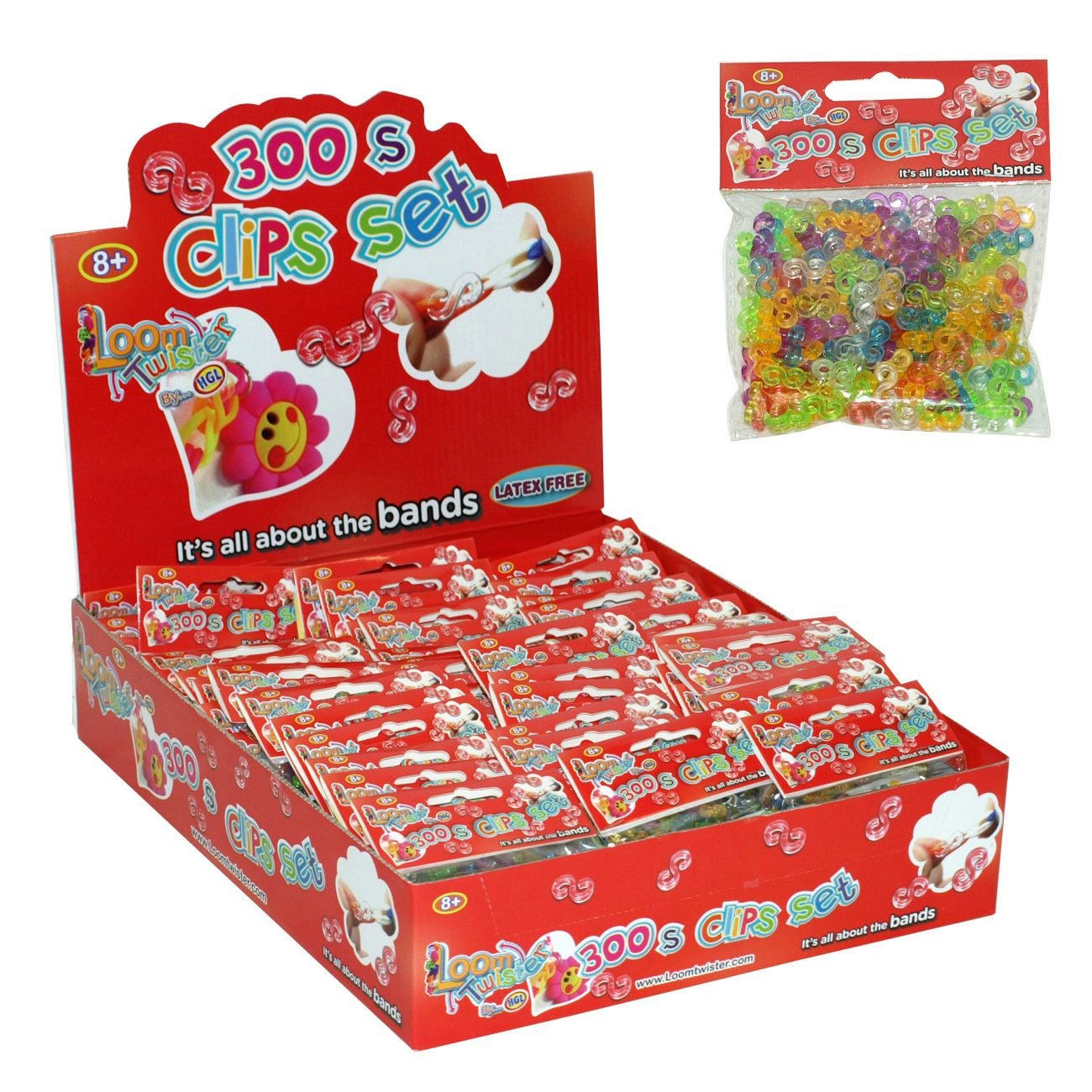 Clips set 300 pcs - cover