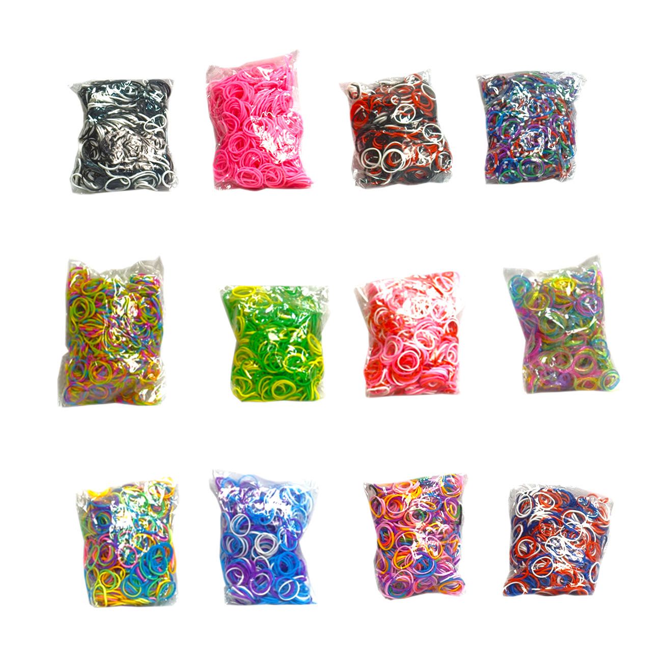 Loom Band Neon cca 650 kom - cover