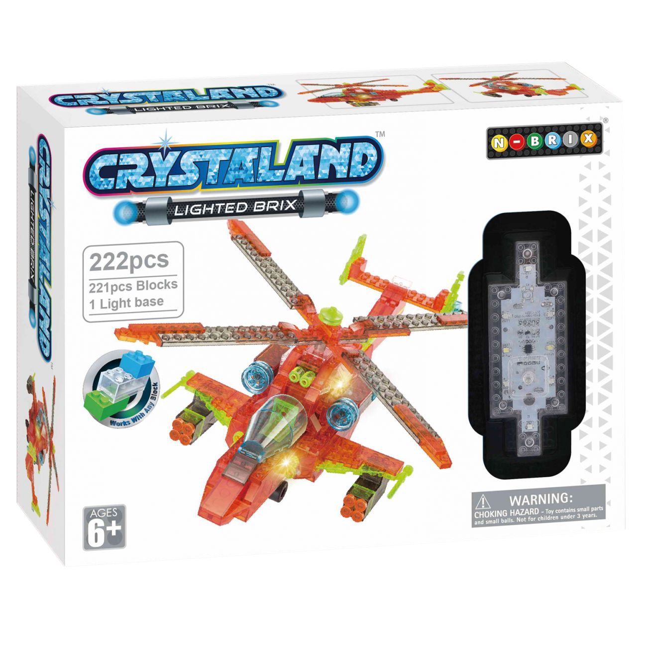 Crystal kocke Helikopter - cover