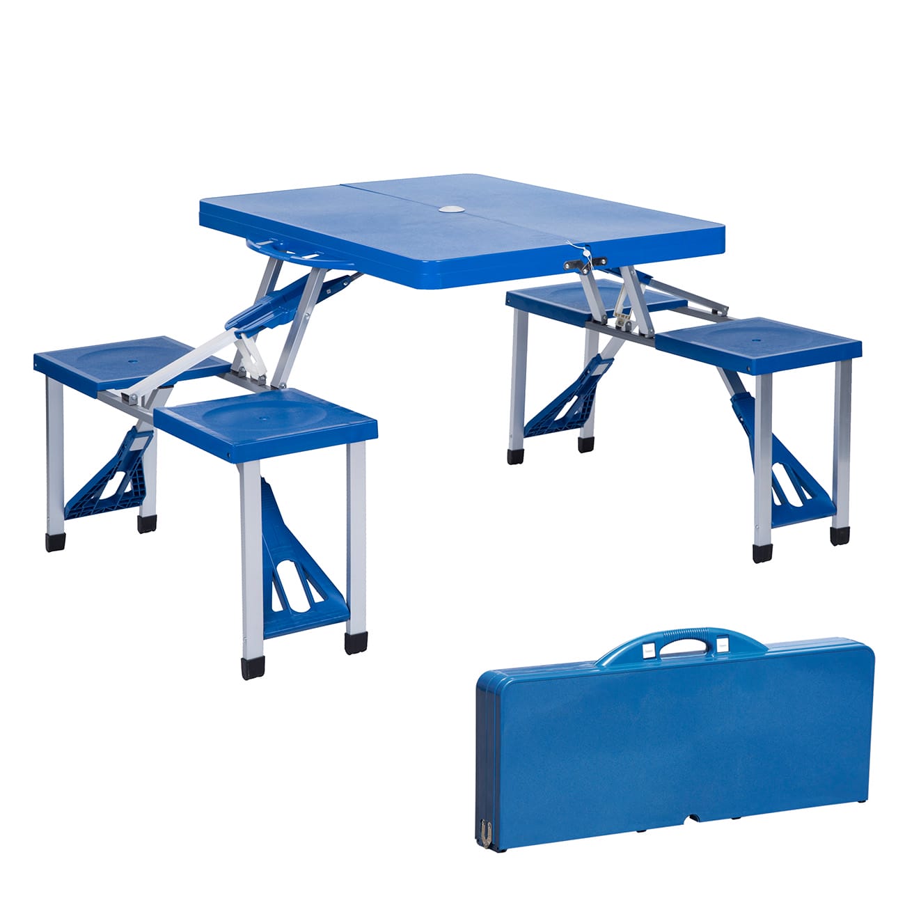 Sklopivi kamping set, stol + 4 sjedala - cover