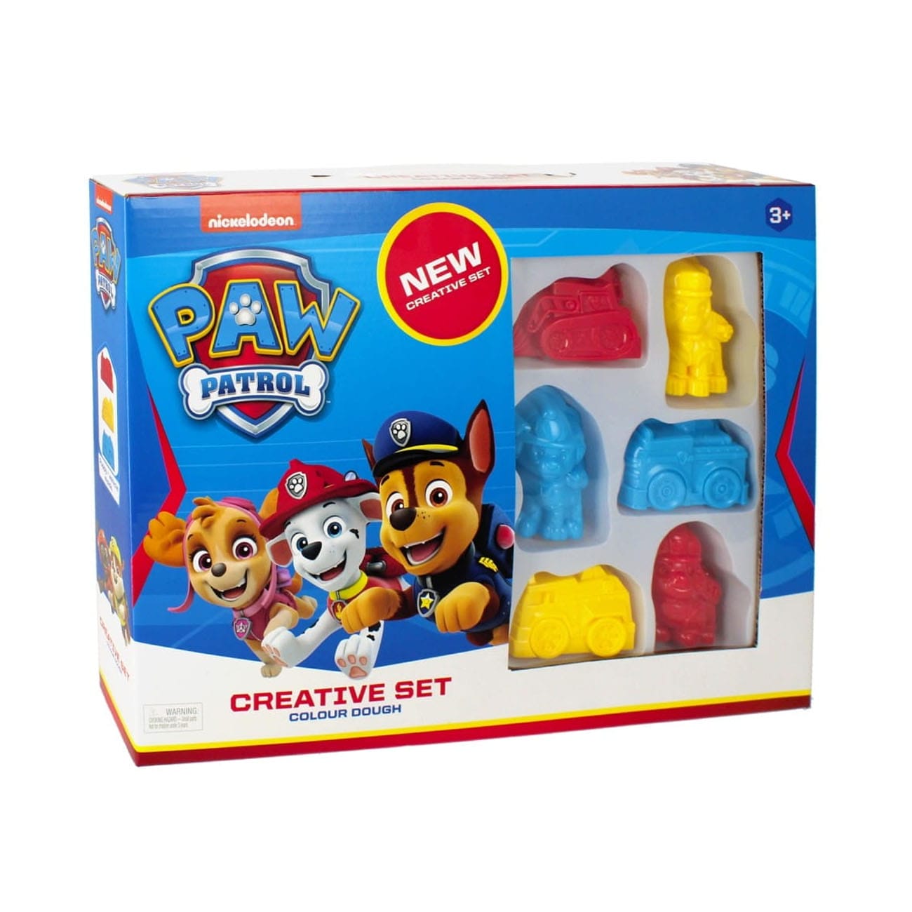 Paw Patrol, masa za modeliranje 6X56g, 6 kalupa, alat - cover