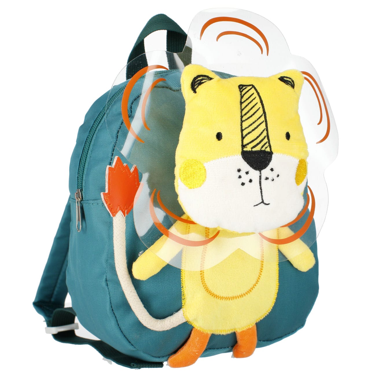 Ruksak 3D tigar - cover