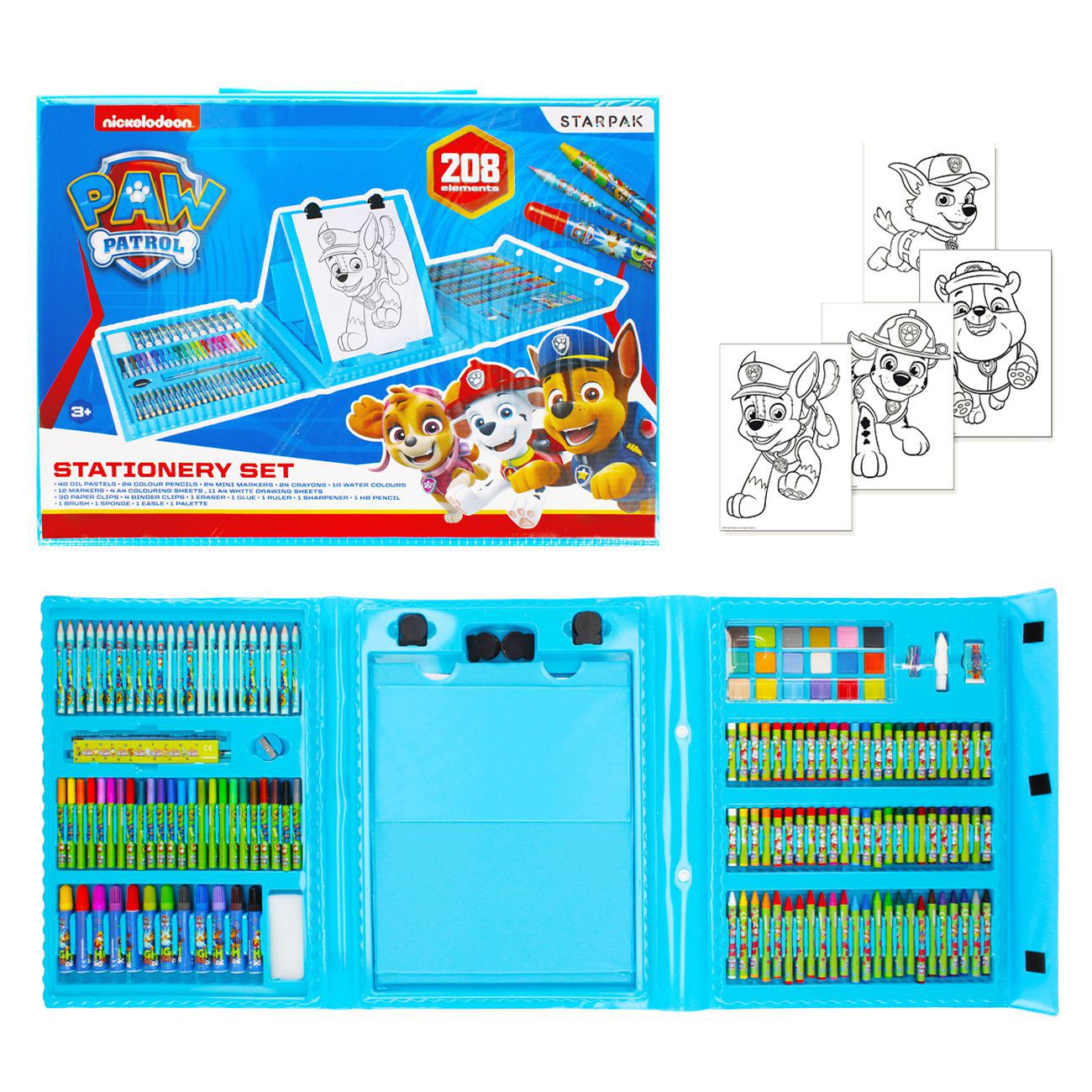 Paw Patrol set za bojanje 208 dio - cover