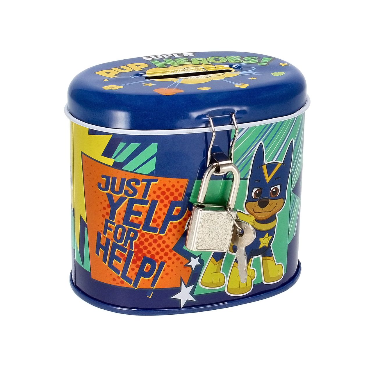 Starpak metalna kasica Paw Patrol 9*8*9 cm - cover