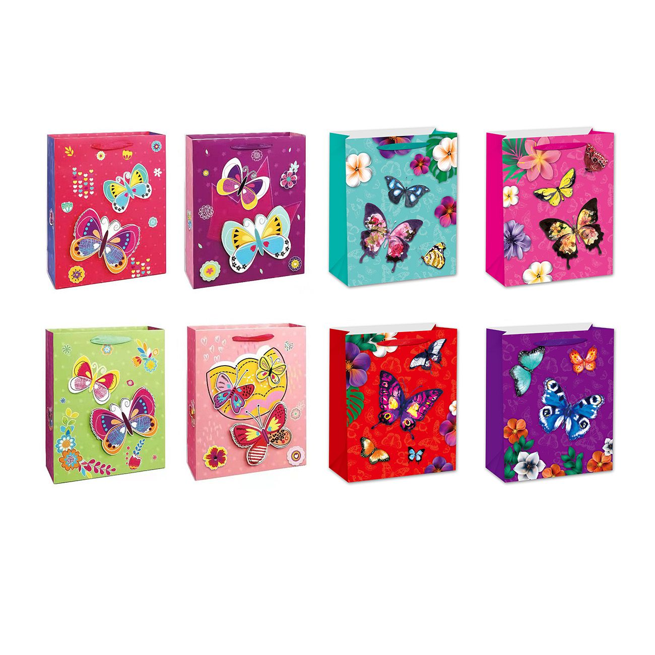 Poklon vrećica 40*12*30 cm leptiri - cover