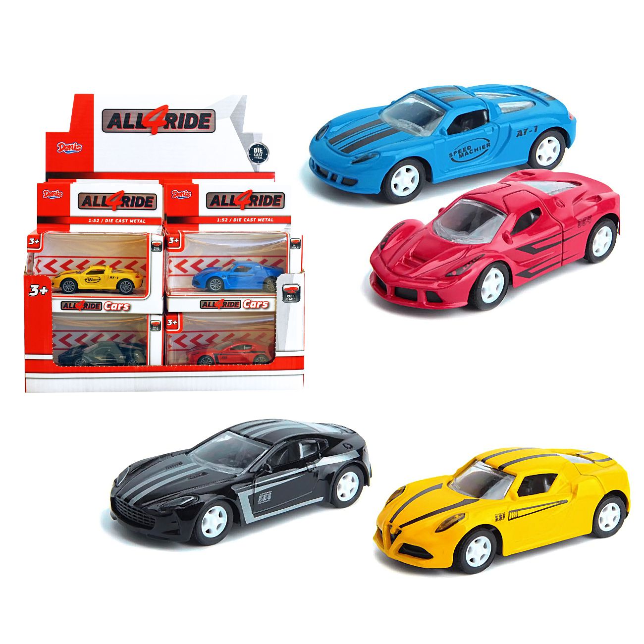 Die-cast sportski auto 1:52 4s - cover