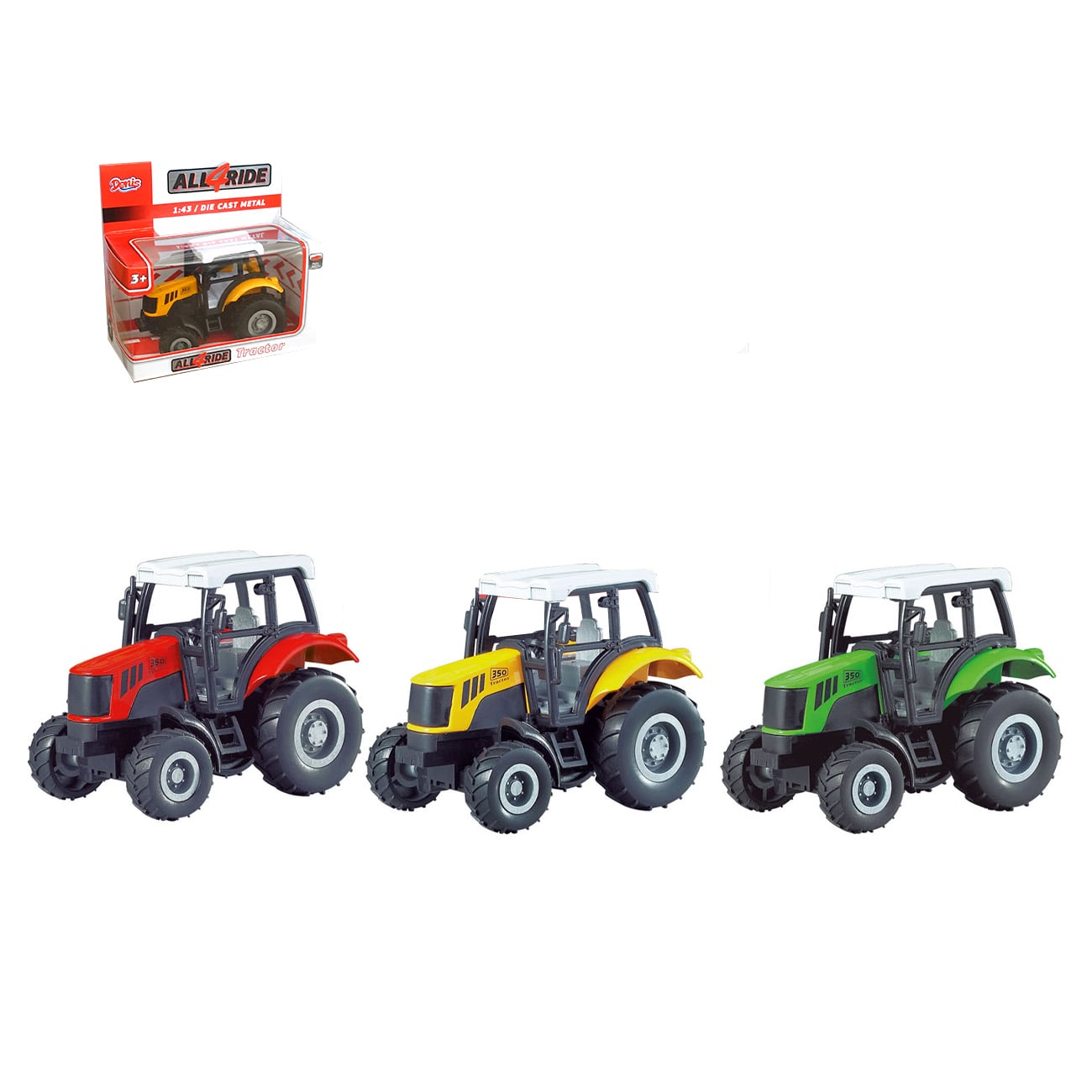 Denis, Die-cast traktor pull back 1:43 - cover