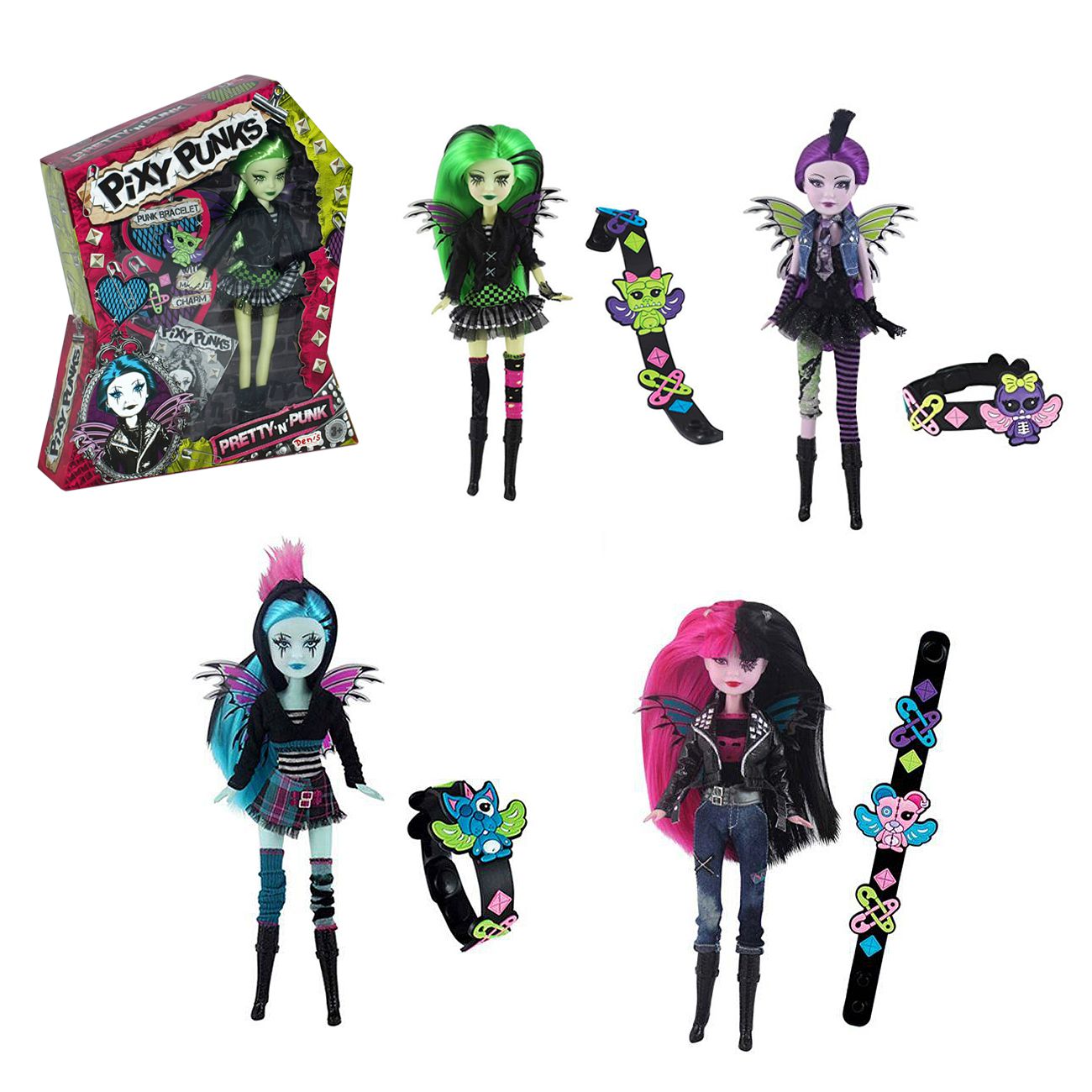Pixy Punk lutka s narukvicom - cover