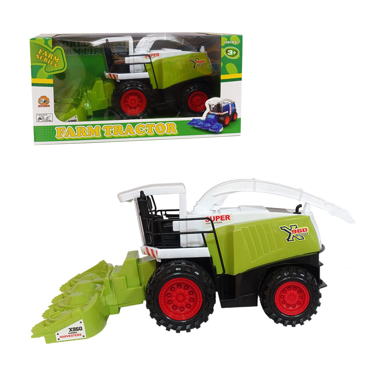 Traktor - silo kombajn Claas Jaguar - cover