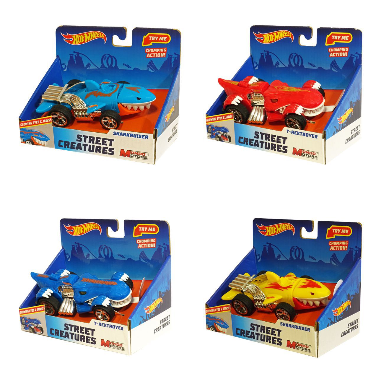 Hot Wheels Street Creatures autić - cover