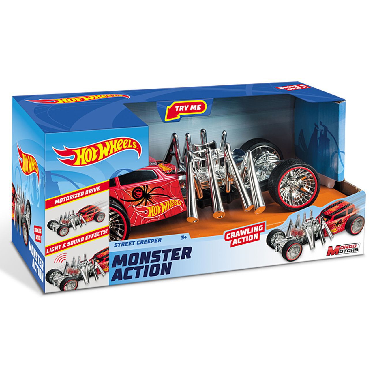 Hot Wheels Monster Street Creeper - cover