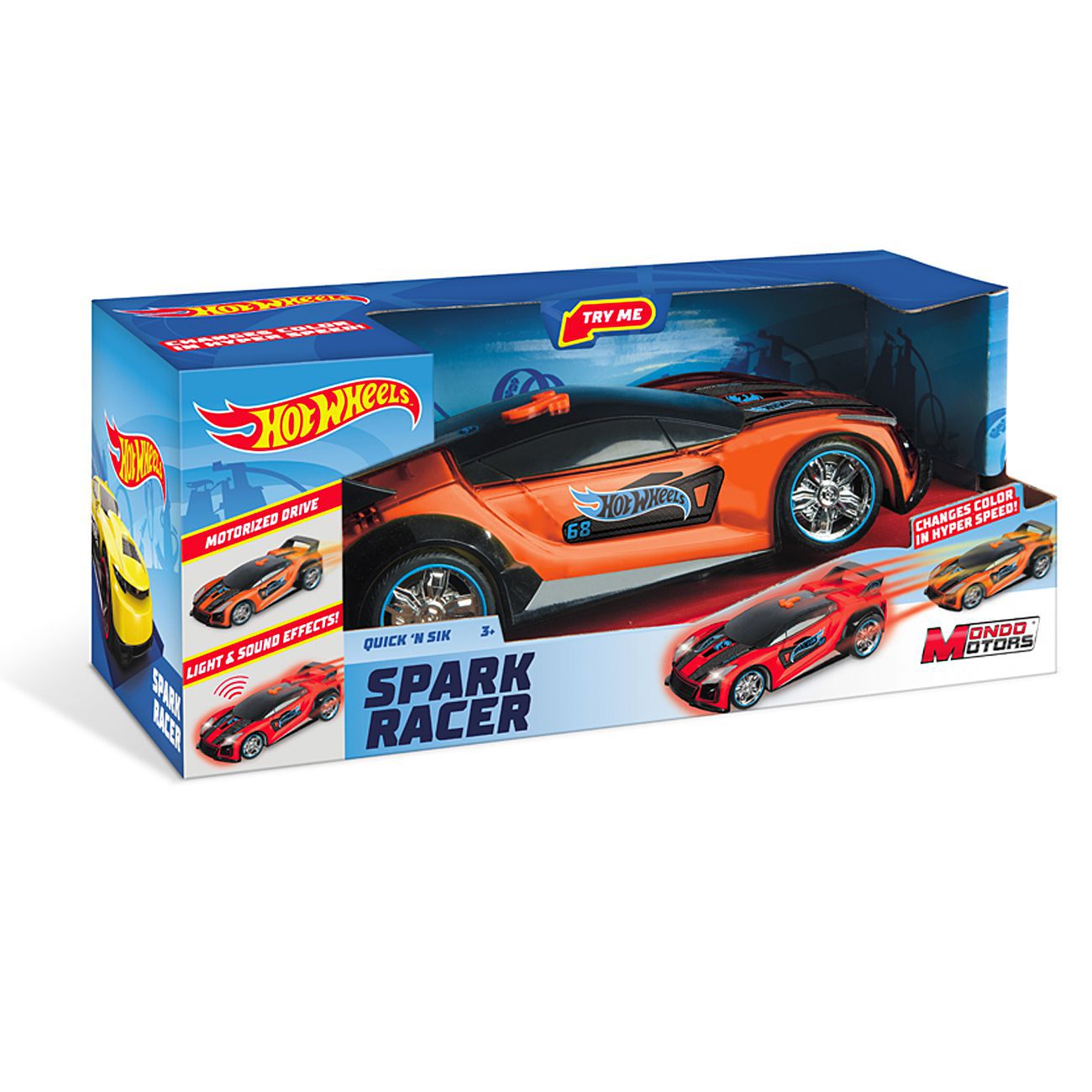 Hot Wheels Quick N'Sik trkaći autić - cover