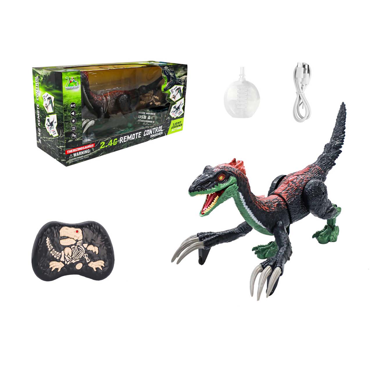 Dinosaur robot Velociraptor na daljinsko upravljanje - cover
