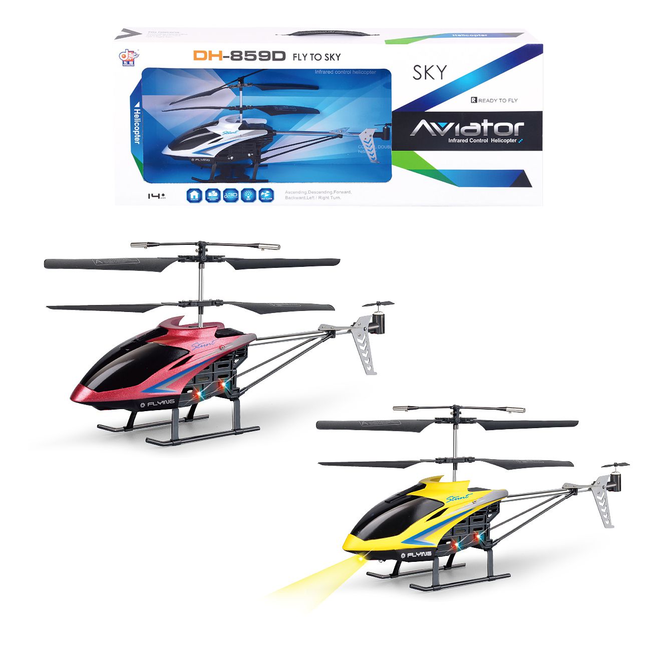 RC helikopter Stunt Flying - cover