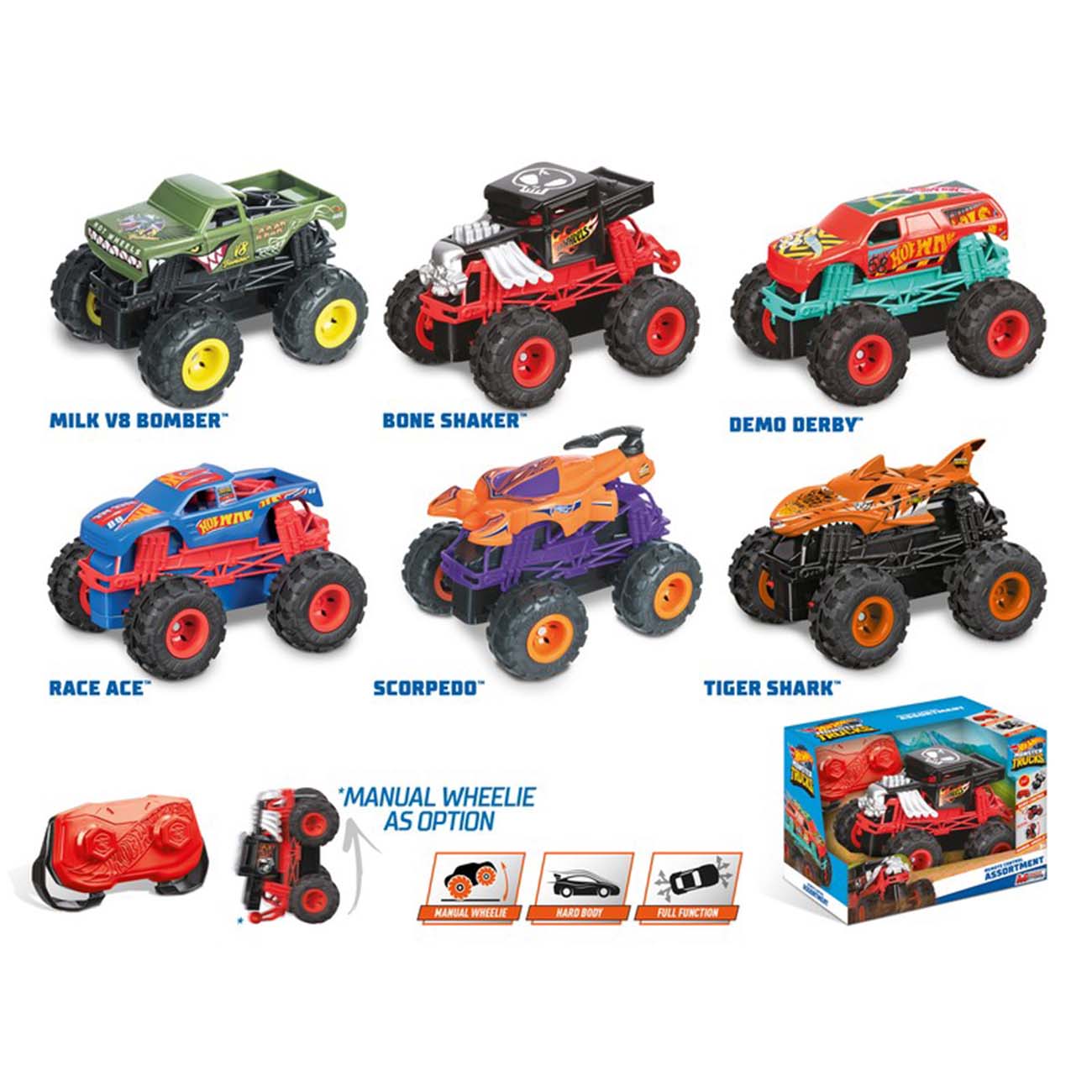 Hot Wheels Mini Monster Truck, 6s - cover