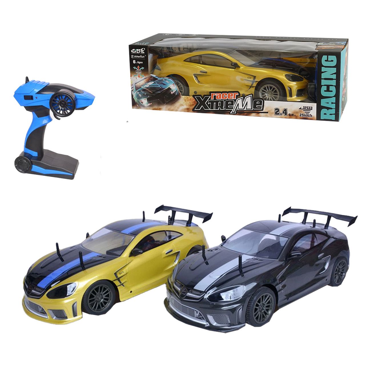 RC Auto 2,4 Ghz, sportski, s spojlerom, 1:10 - cover