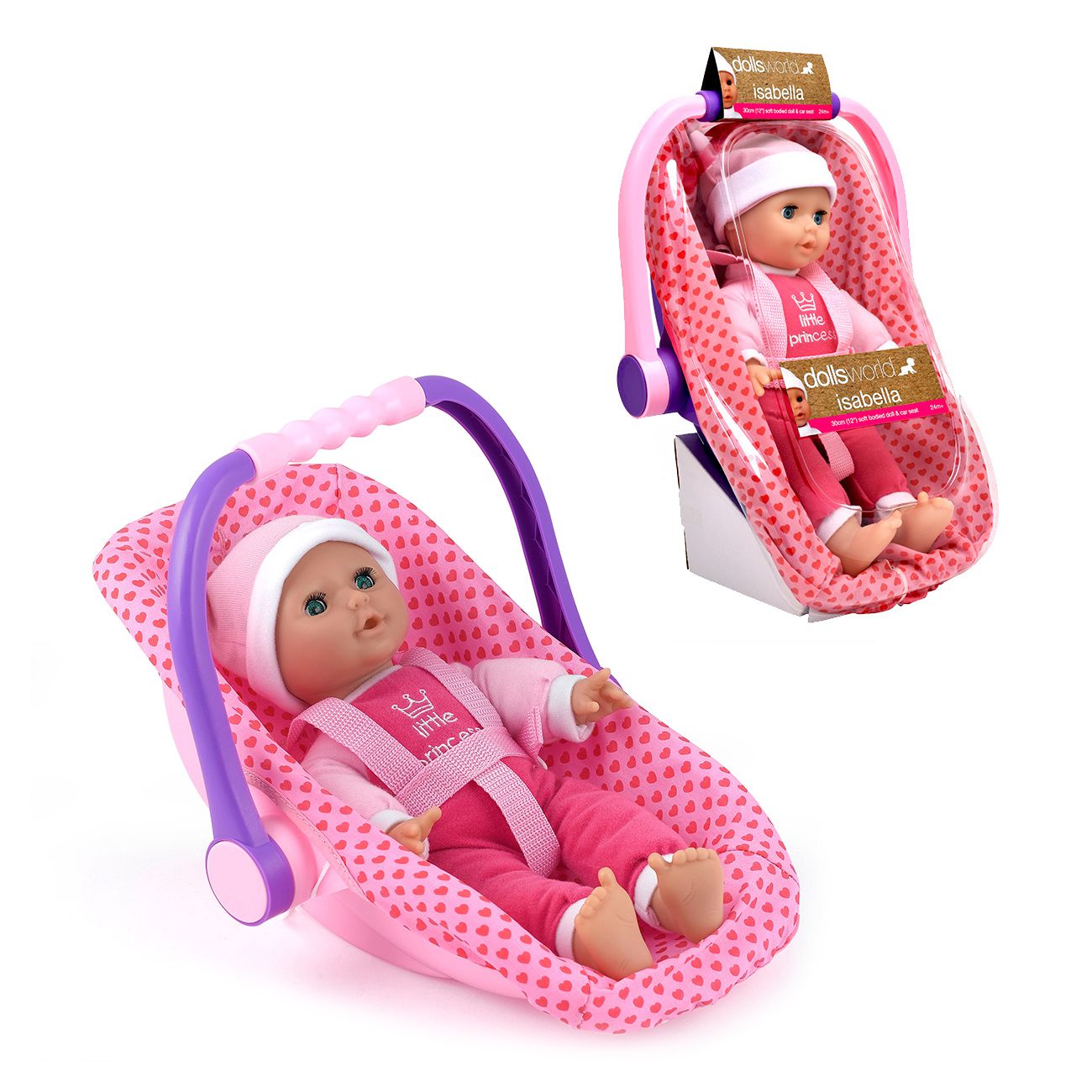 Beba Isabella 30 cm u nosiljci - cover