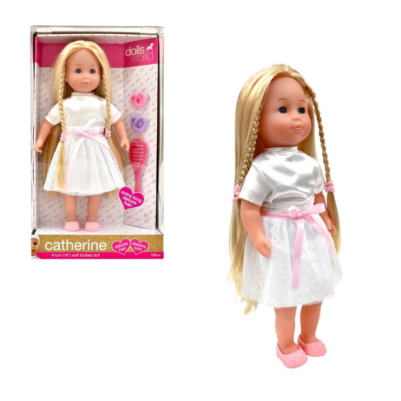 Lutka Catherine 41 cm za češljanje - cover