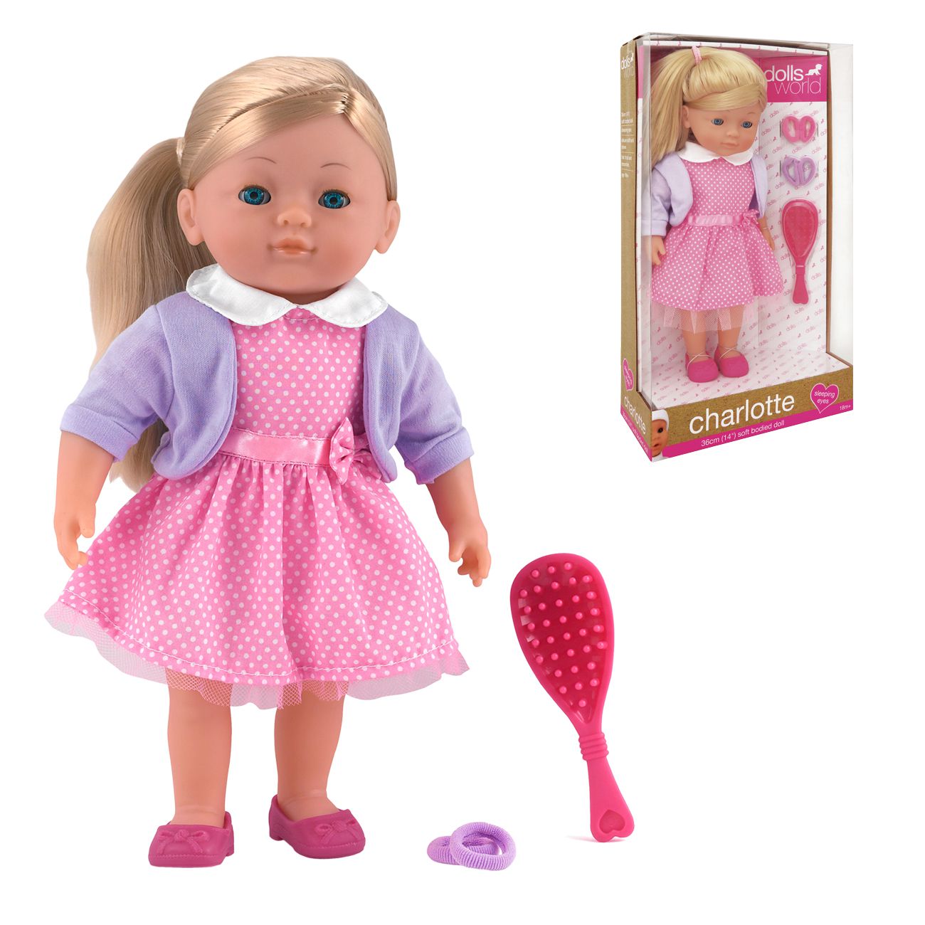 Lutka Charlotte, 36 cm - cover