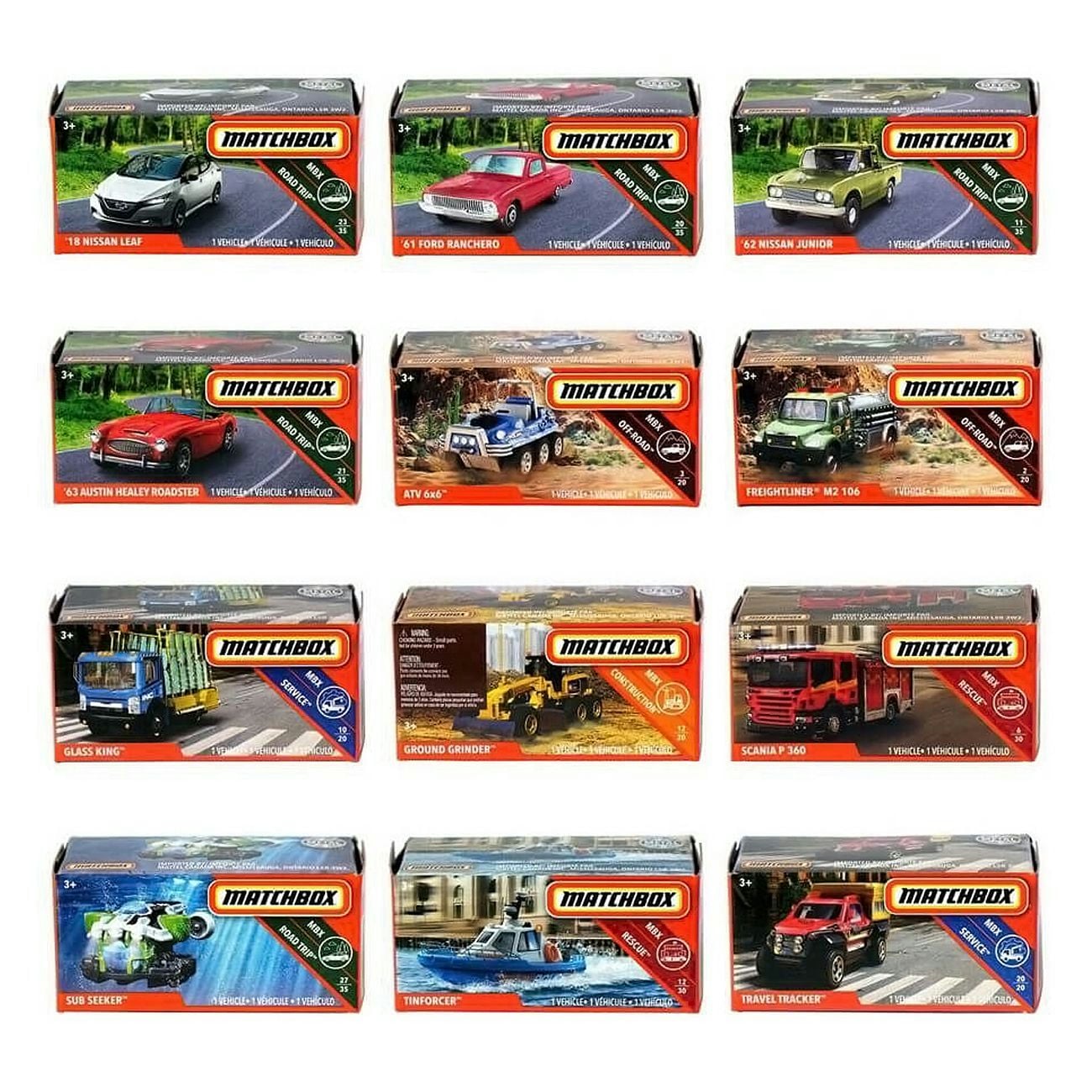Matchbox 1:64 Power Grabs - cover