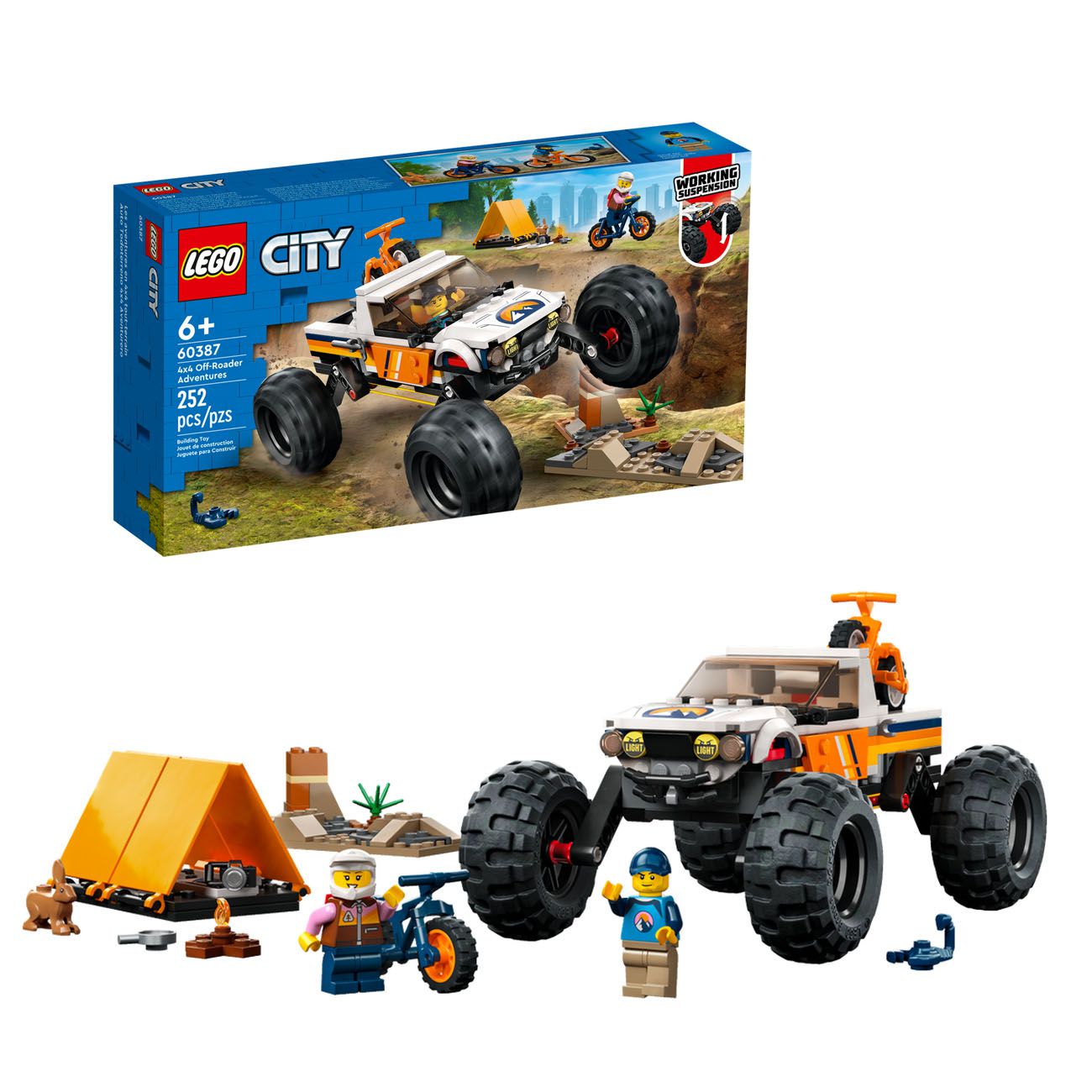 Lego, City, Pustolovine u terencu - cover