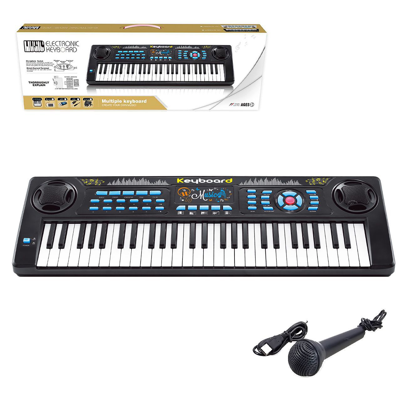 Elektronska klavijatura s mikrofonom HS5468A - cover