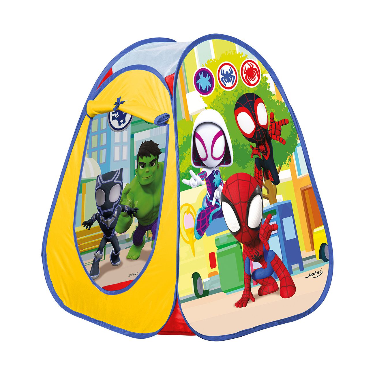 Pop-Up šator za igru, Marvel, Spidey & prijatelji - cover