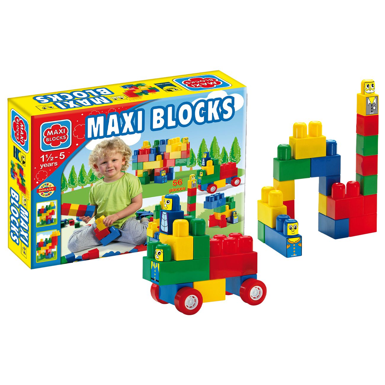 Kocke Maxi Blocks 56 kom - cover