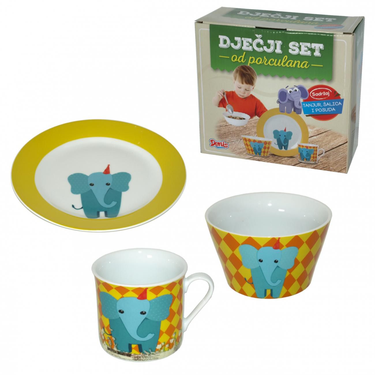 Porculanski set za djecu - cover