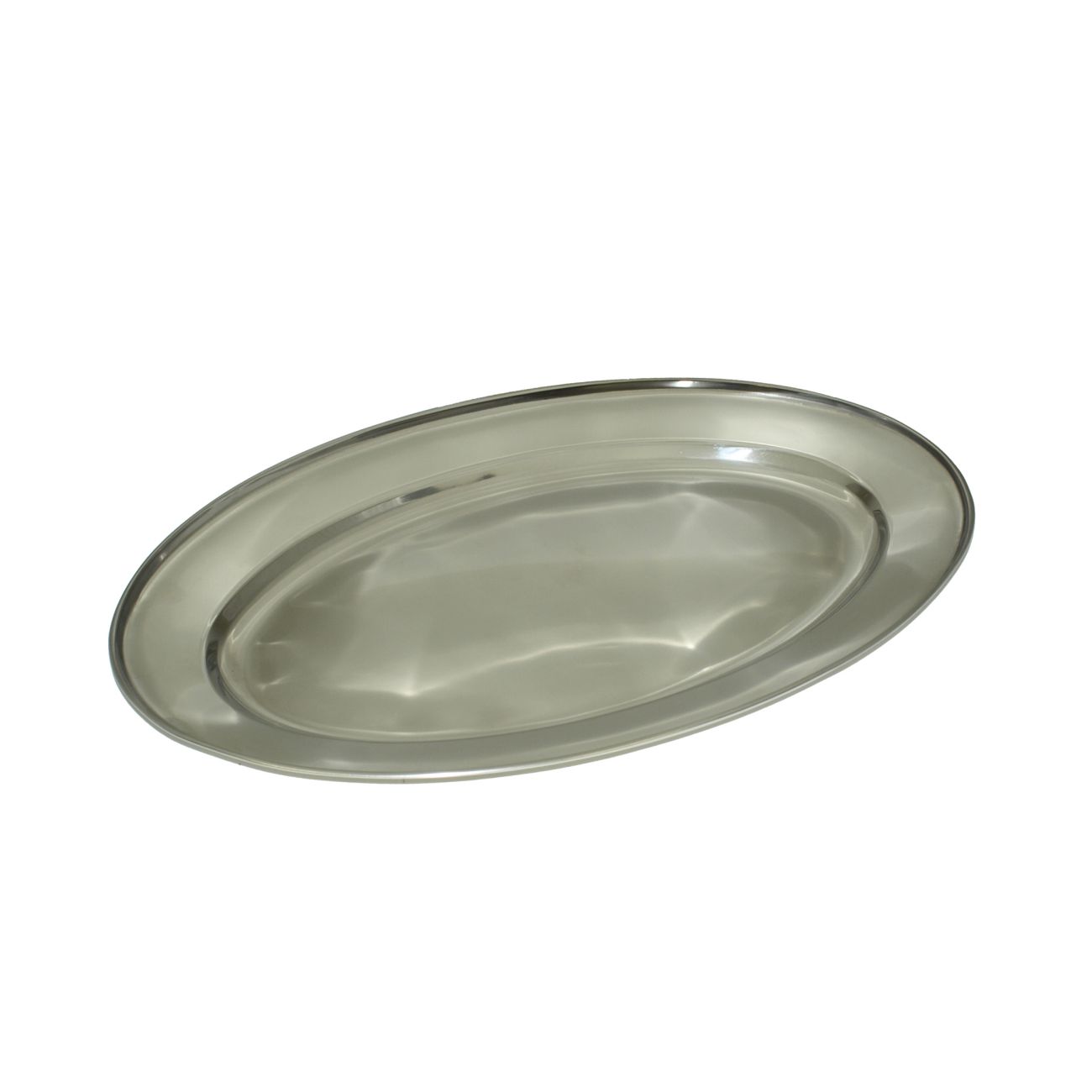 Inox ovalni poslužavnik, 35 cm - cover