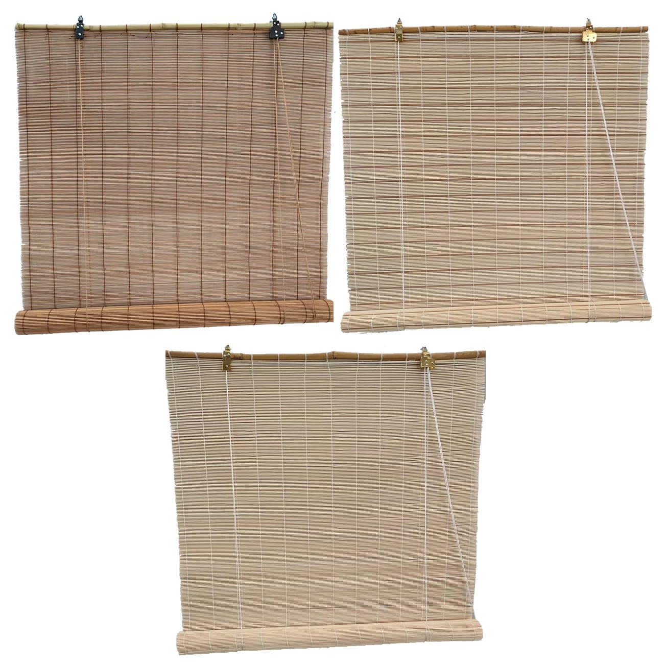 Bambus roleta 120x200 cm, bambus šipka, 3s - cover