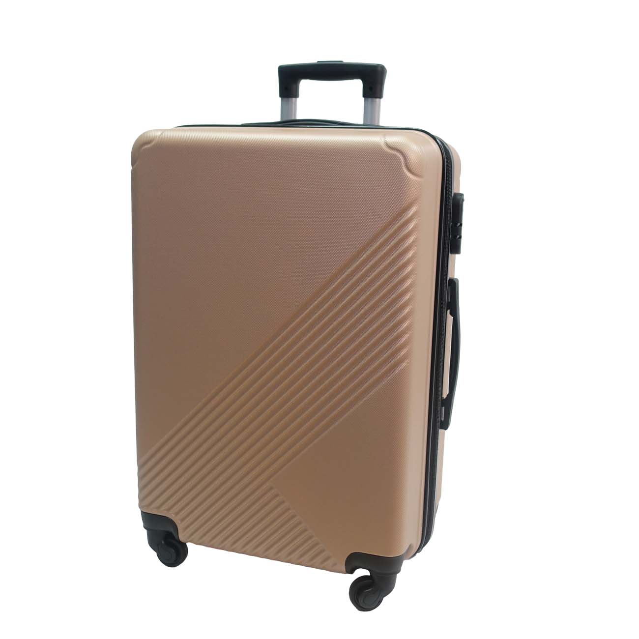 Putni kofer 60cm ABS zlatni - cover