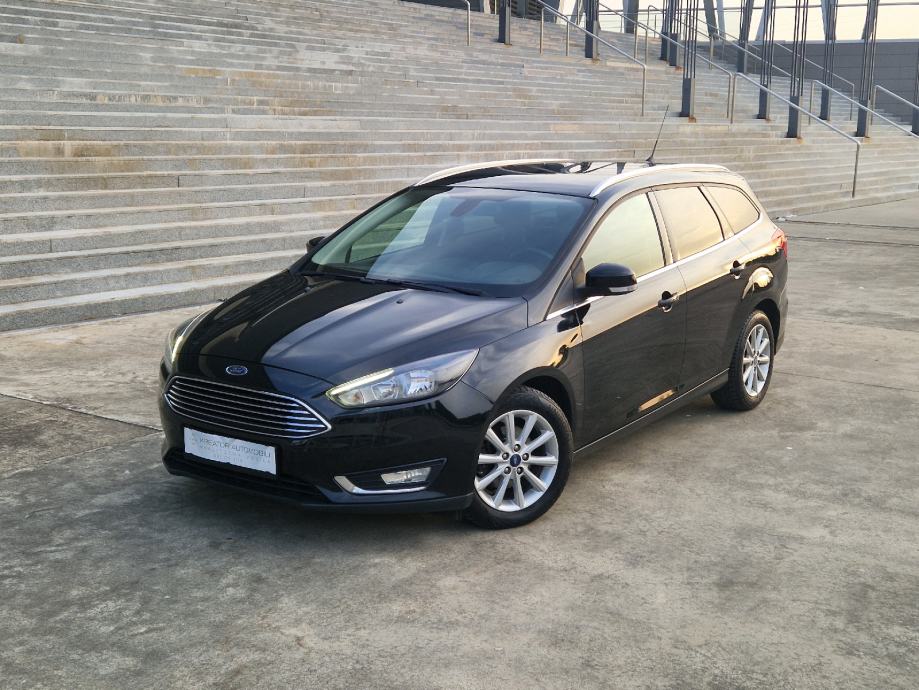 Ford Focus Titanium 1,6 tdci 115 ks  JAMSTVO 12.MJ  VELIKI I MALI SERVIS - cover