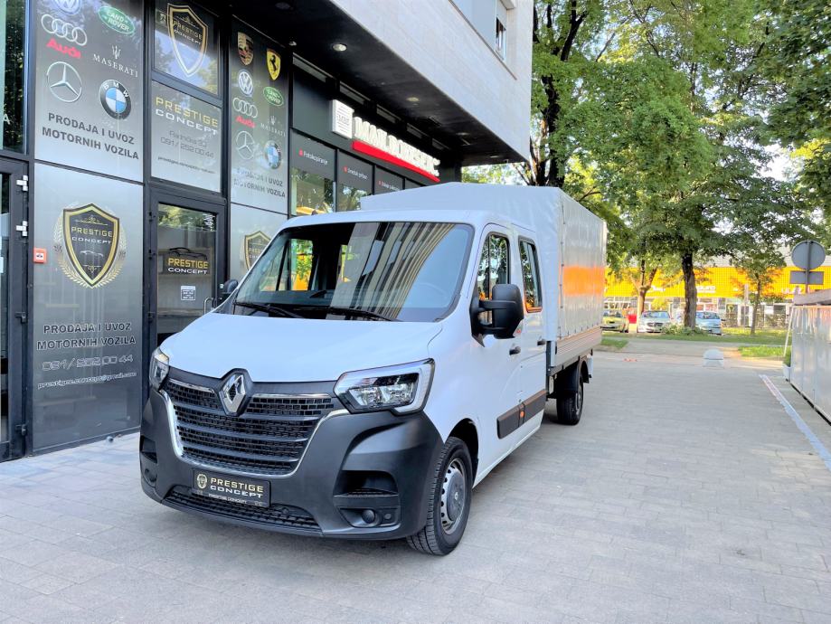 Renault Master L3H1 platformska cerada s portalnim vratima*7 SJEDALA*, 2020 god. - cover