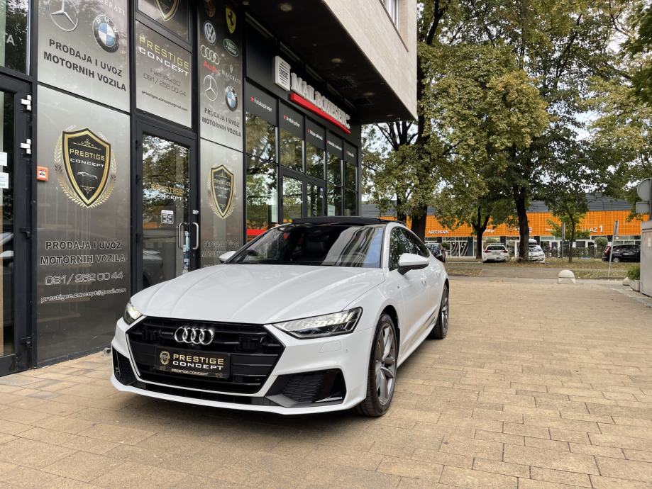 Audi A7 45 TDI *S LINE*QUATTRO*ŠIBER*360°*2021*ZRAČNI OVJES*MATRIX* - cover