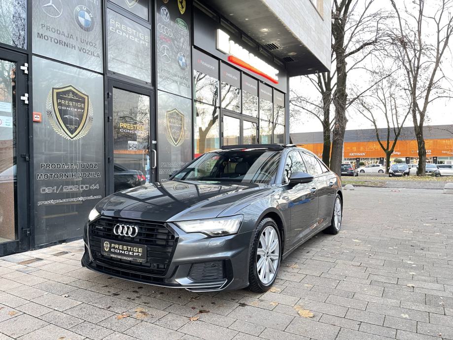 Audi A6 40 TDI -S LINE-NAVI-KAMERA-ŠIBER-2021-HD MATRIX-ACC-BLACK* - cover