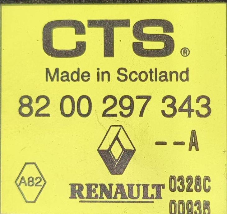 Renault Clio 3 papučica gasa - cover