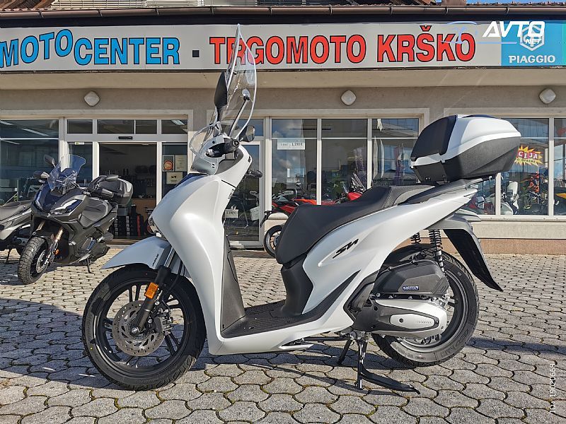 Honda SH125A ABS+TCS +smart case+vizir+štitnici za ruke - cover