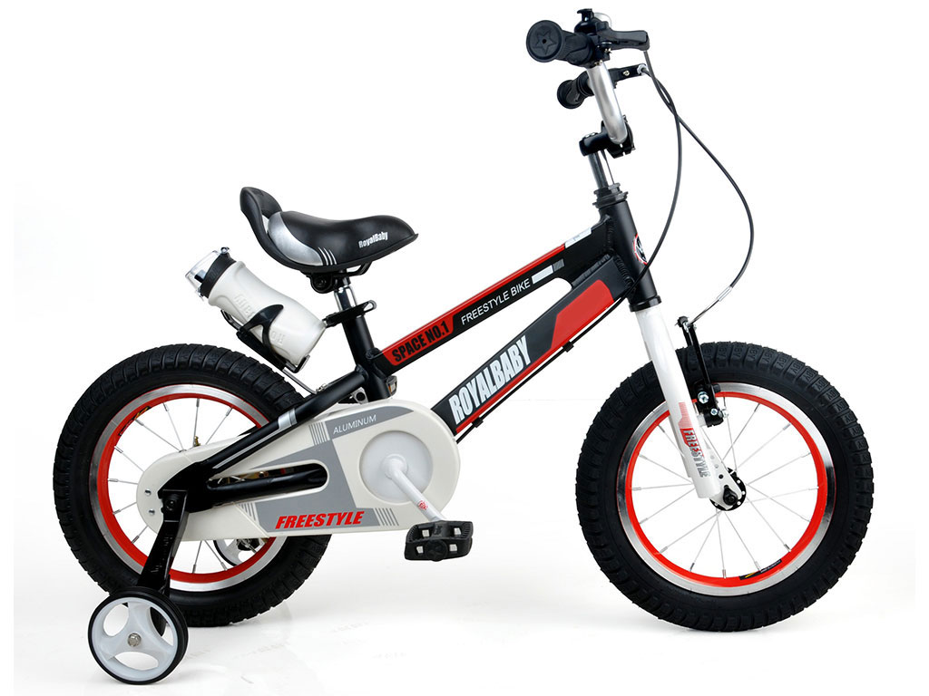 Dječji bicikl Space 16" - crni - cover