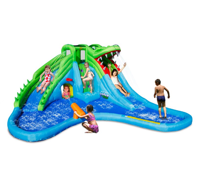 Happy Hop veliki aquapark Krokodil s velikim bazenom - cover