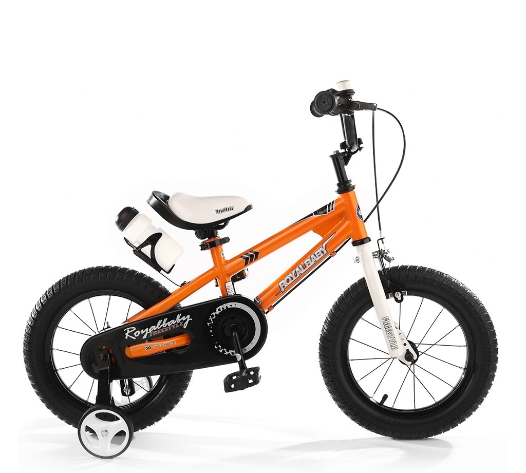 Dječji bicikl Hugo 16" - narančasti - cover