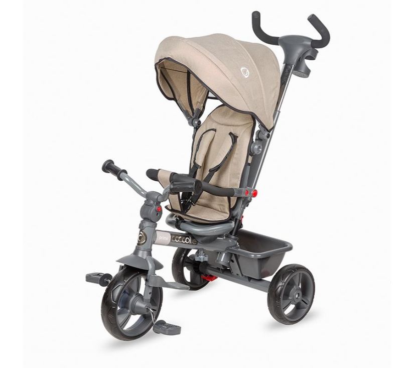 Dječji tricikl Primo Bež - cover