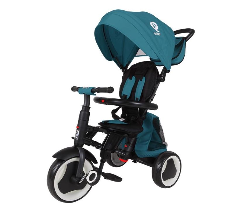 Qplay dječji tricikl Rito plus tirkizni - cover