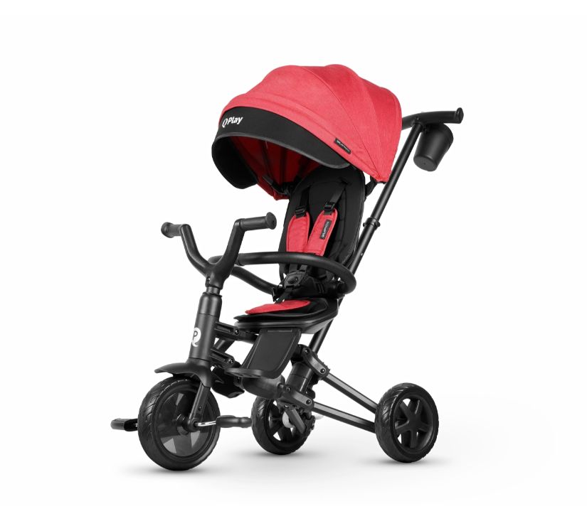 Dječji tricikl Qplay Nova Niello crveni 6u1 - cover