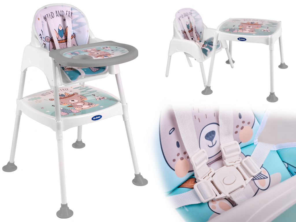 Hranilica za bebu 3u1 plava - cover